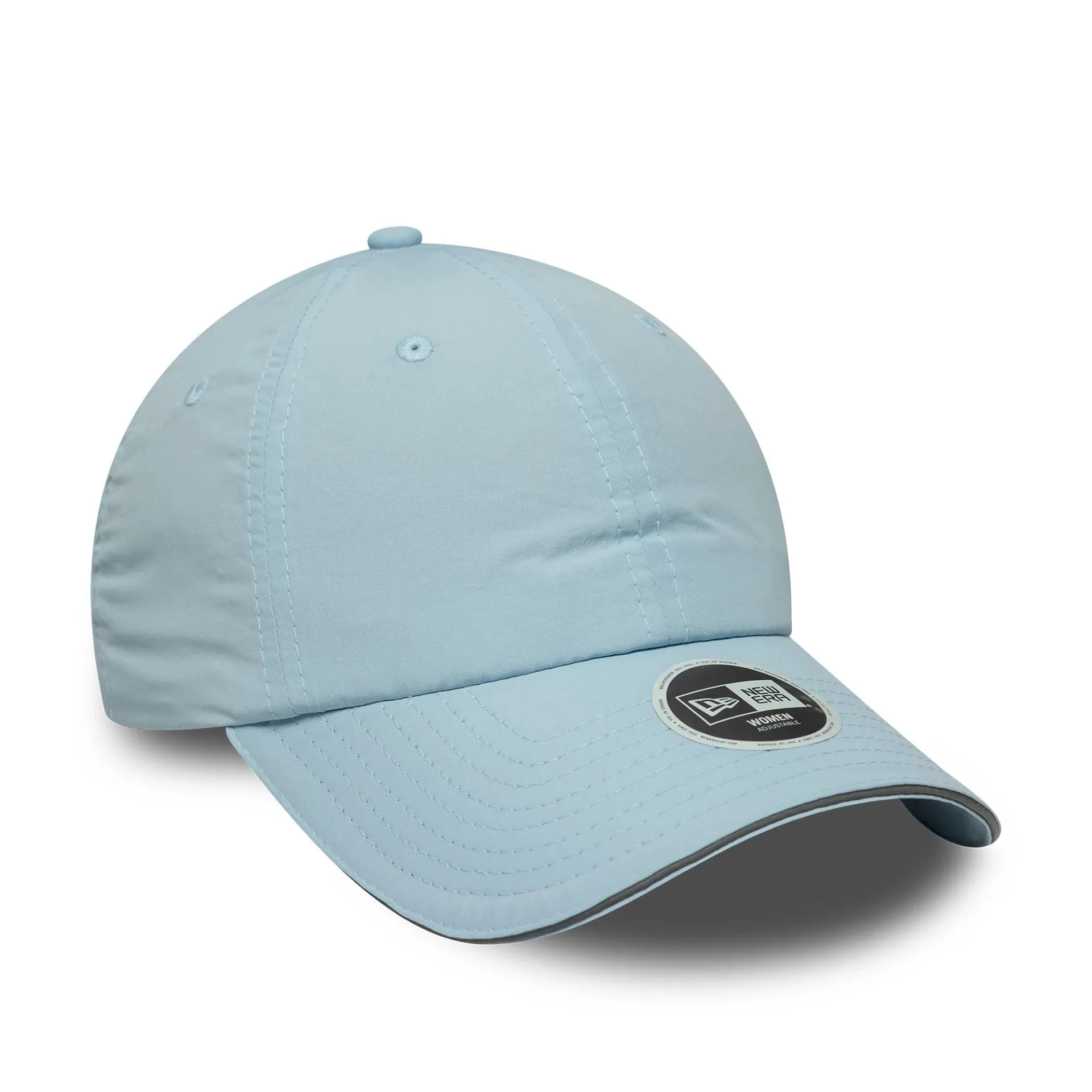 Womens New Era Pastel Blue Pony Tail Adjustable Cap Billy J