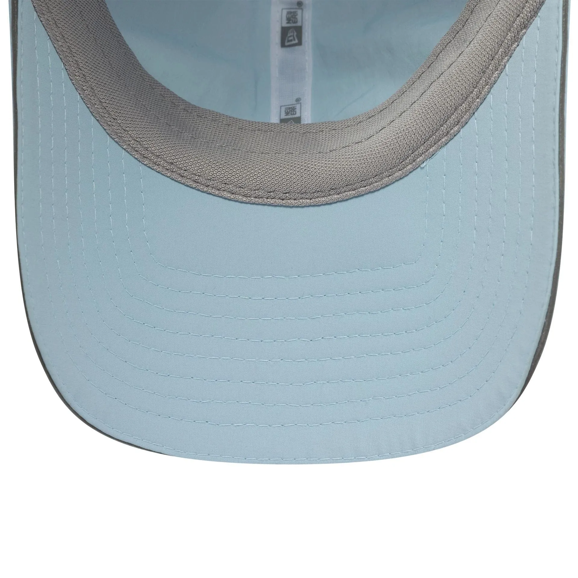 Womens New Era Pastel Blue Pony Tail Adjustable Cap Billy J