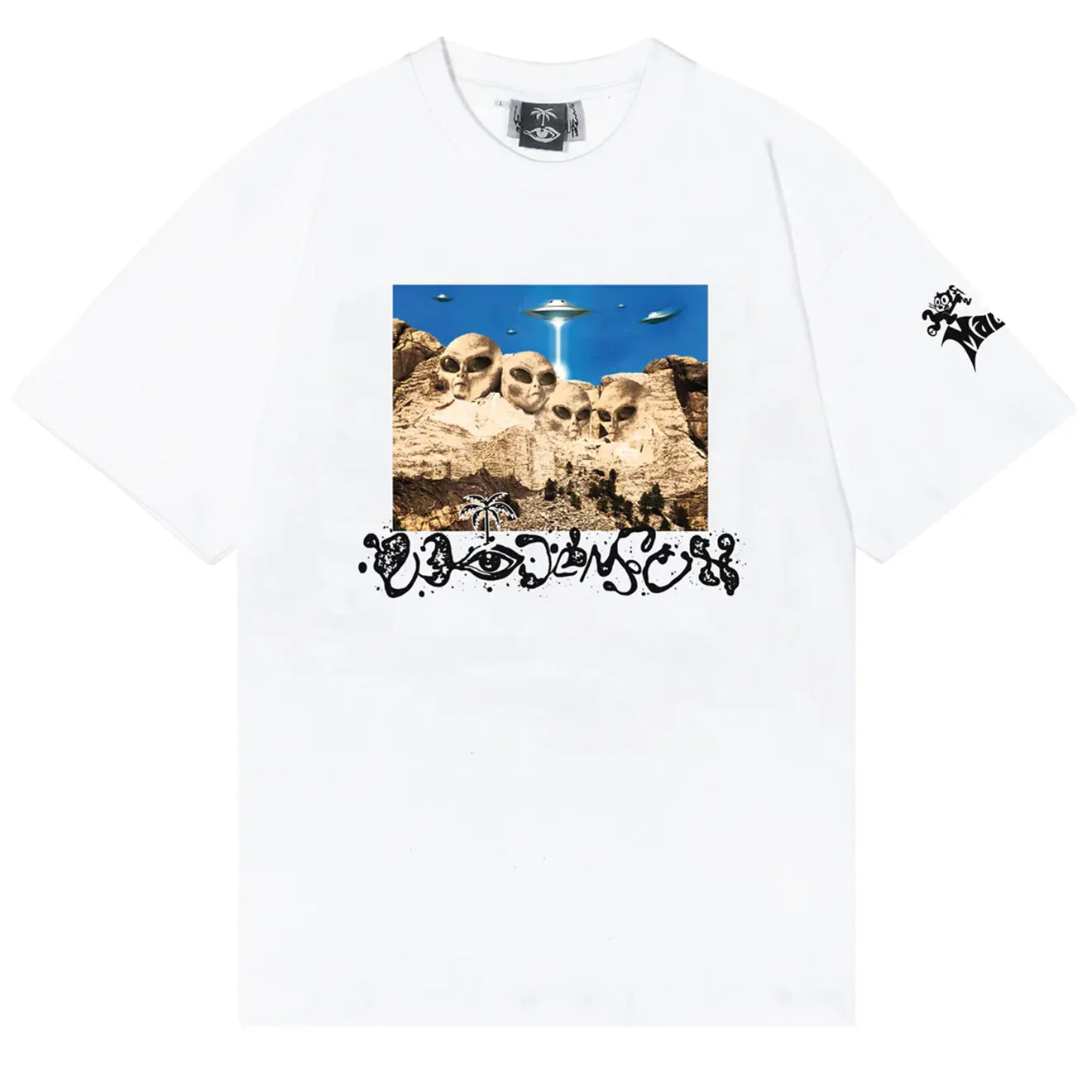 Woodensun Alien S/S Tee White
