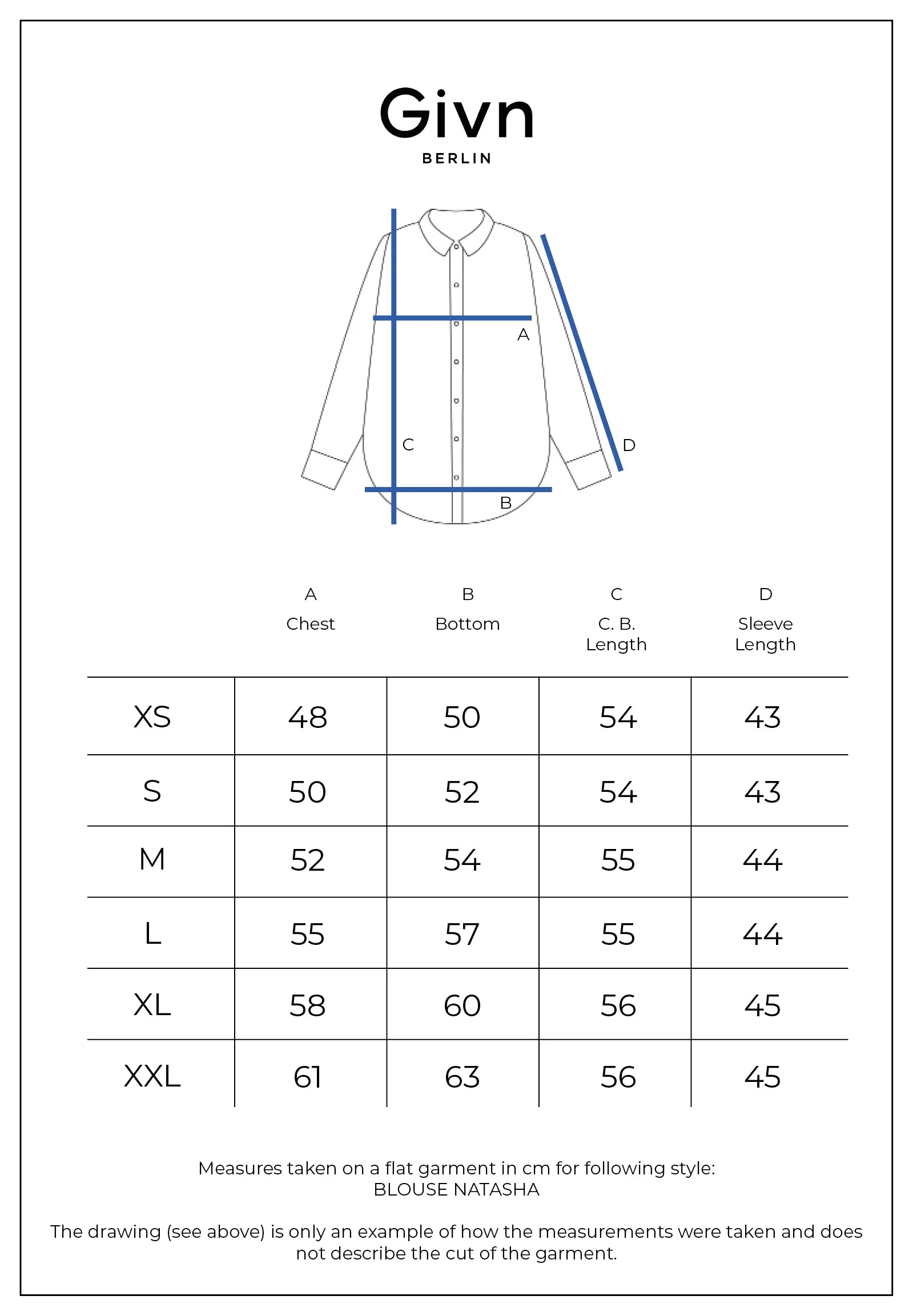 Wrap Blouse GBNATASHA From LENZING™ ECOVERO™ - White Givn Berlin